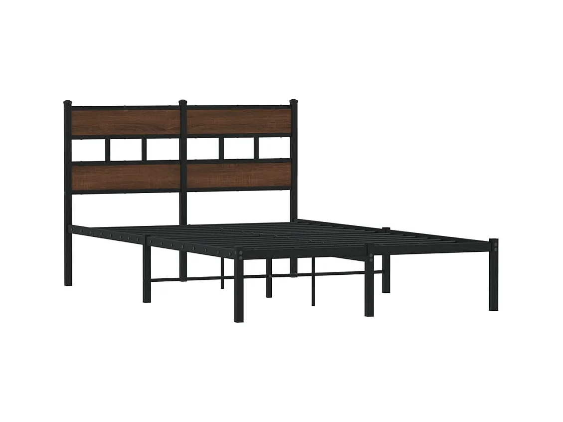 Lit simple | Lit adulte, enfant | Cadre de lit avec tête de lit 120x190 cm