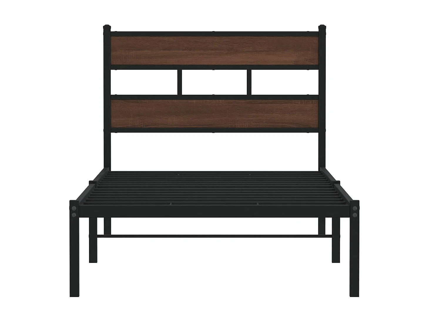 Lit simple | Lit adulte, enfant | Cadre de lit avec tête de lit 90x200 cm