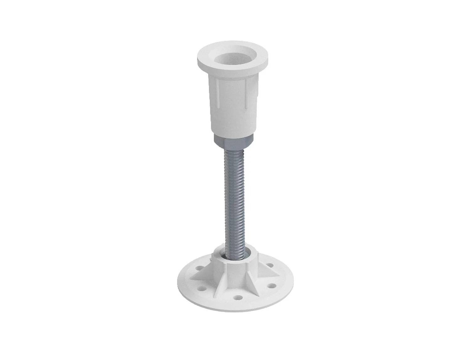 8er-Set Duschwannenfüße 8-11cm - Höhenverstellbar LYRA