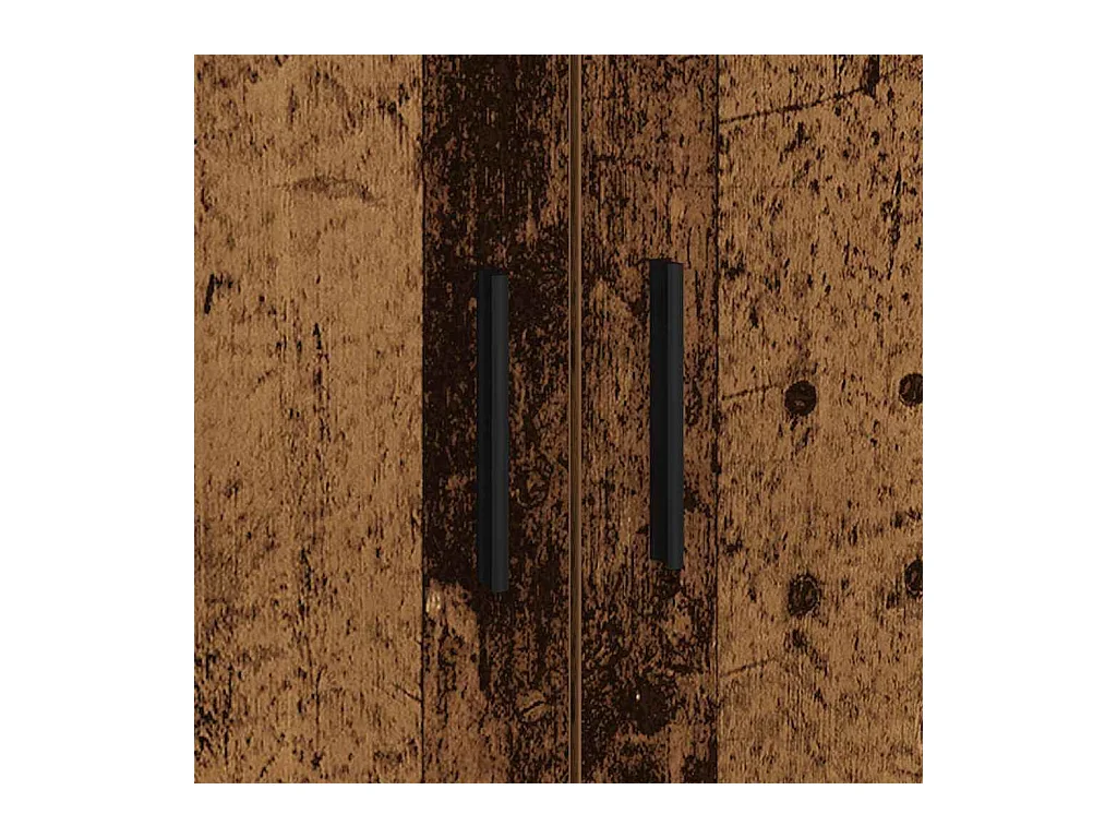 Lit simple | Lit adulte, enfant | Cadre de lit avec rangement Bois ancien 234x103x53.5 cm