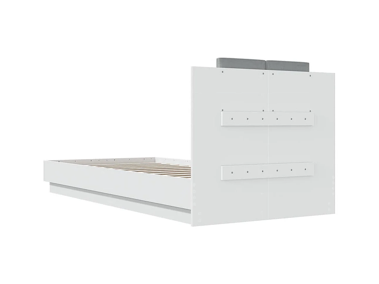Lit simple | Lit adulte, enfant | Cadre de lit avec LED blanc 90x200 cm