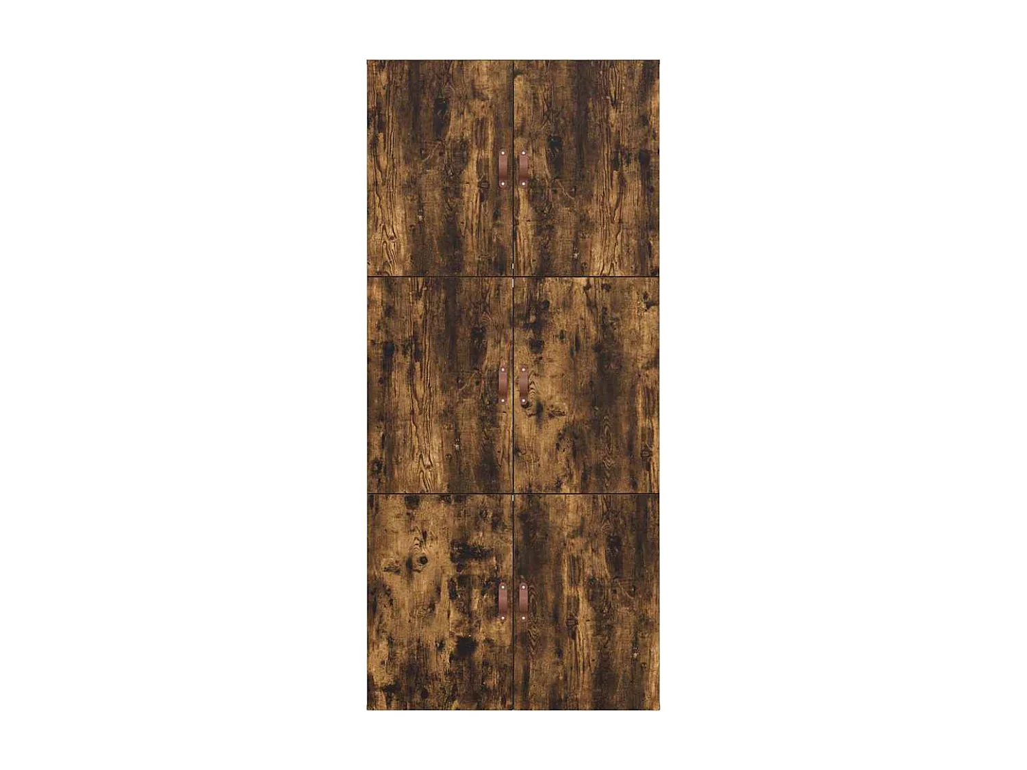 Lit simple | Lit adulte, enfant | Cadre de lit de rangement en chêne fumé 80x200 cm