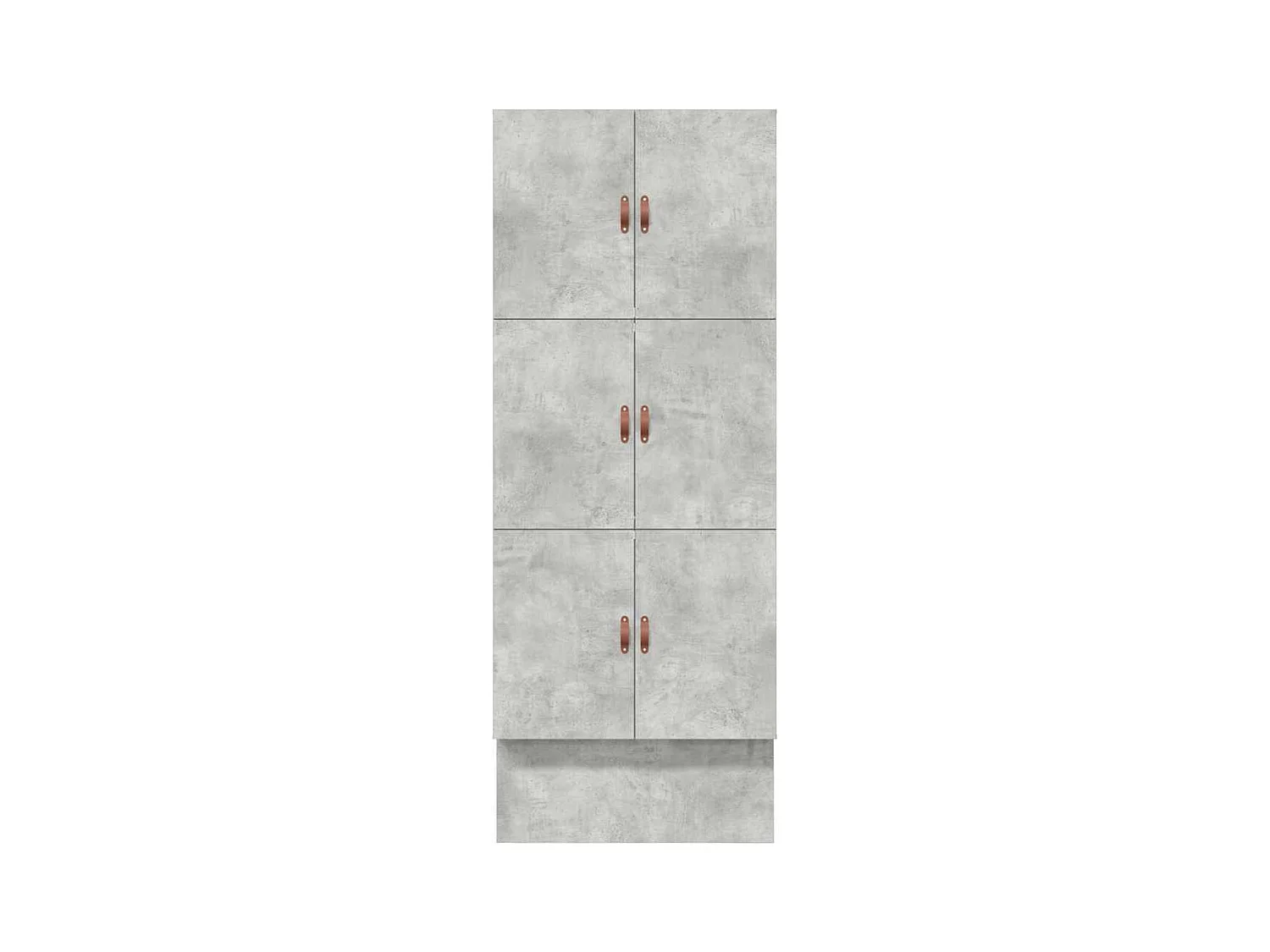 Lit simple | Lit adulte, enfant | Cadre de lit avec rangement Gris béton 236.5x80x31.5 cm