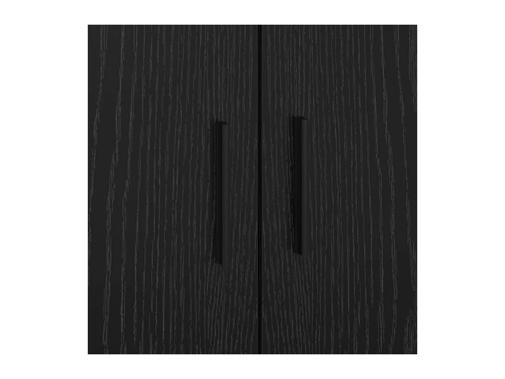 Lit simple | Lit adulte, enfant | Cadre de lit avec rangement Chêne noir 234x103x53.5 cm