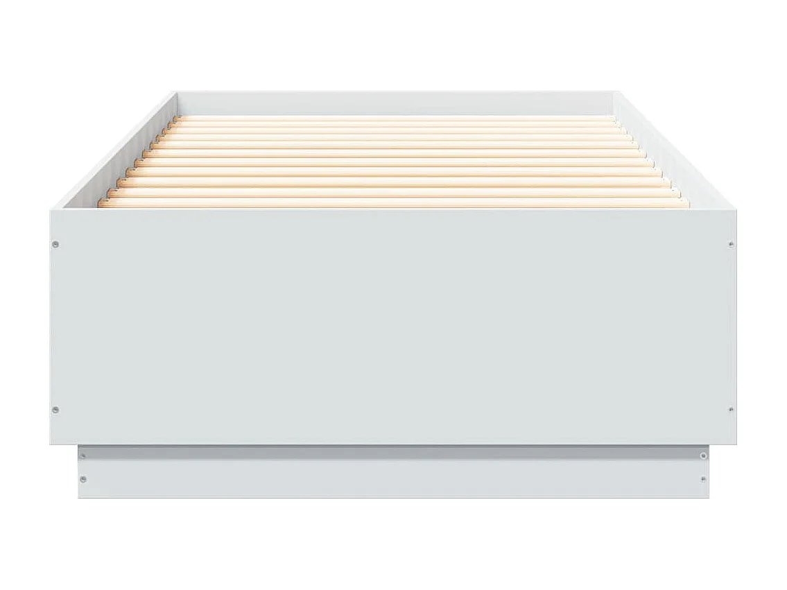 Lit simple | Lit adulte, enfant | Cadre de lit avec LED blanc 100x200 cm