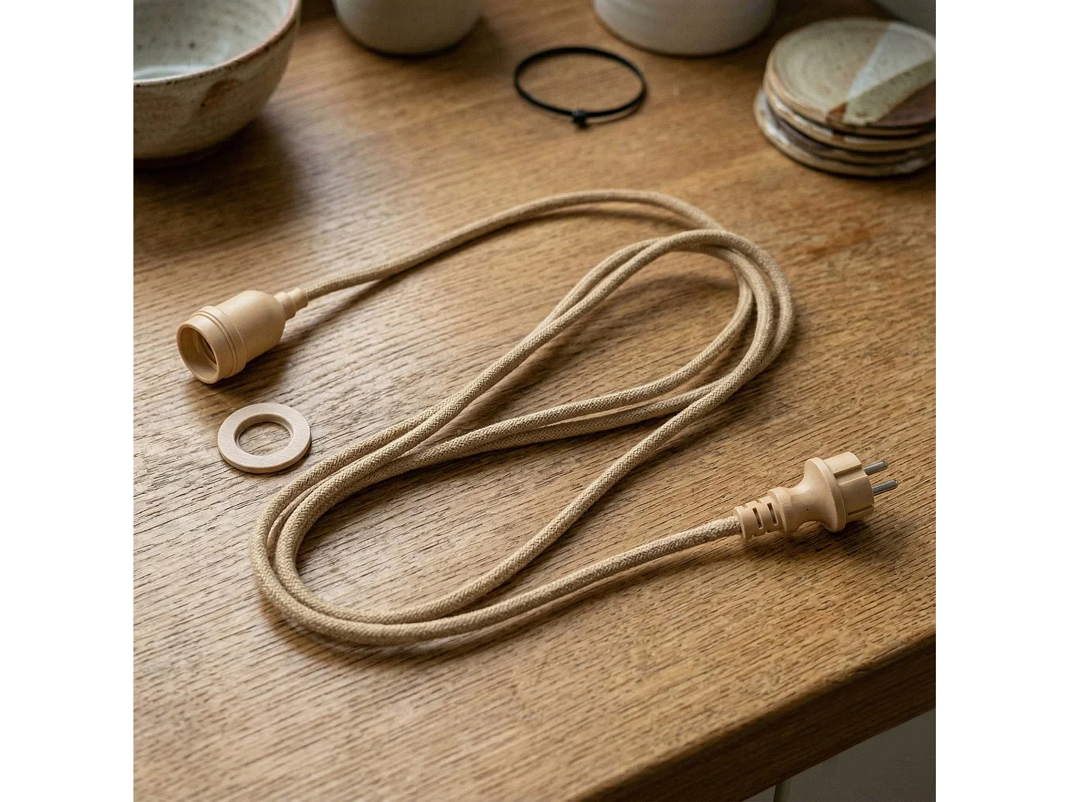 Câble extérieur sur secteur à douille E27 ENNA CORD 5m