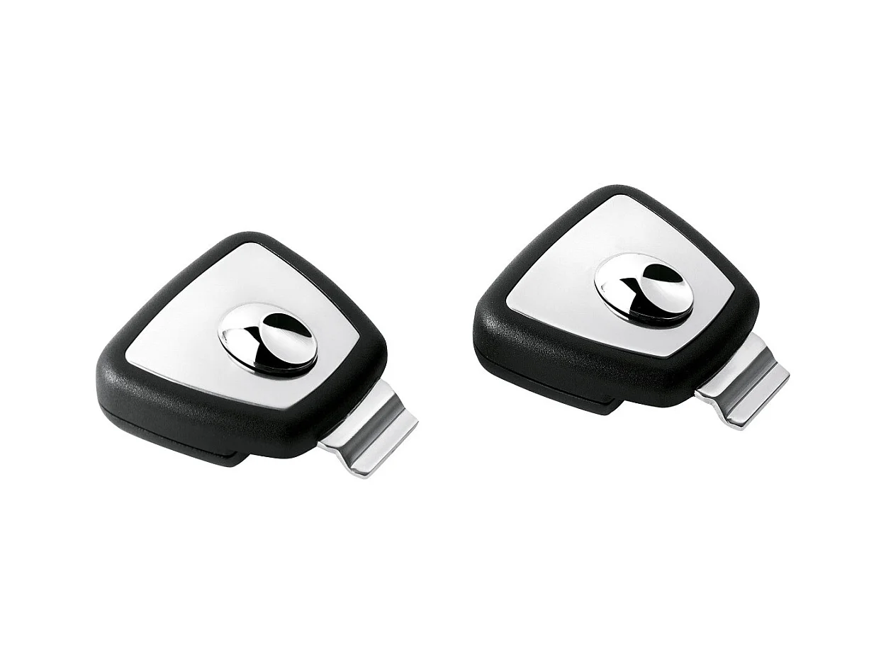 Eclipse - Set poêle 32 cm revêtement céramique avec poignée inox et anses amovibles