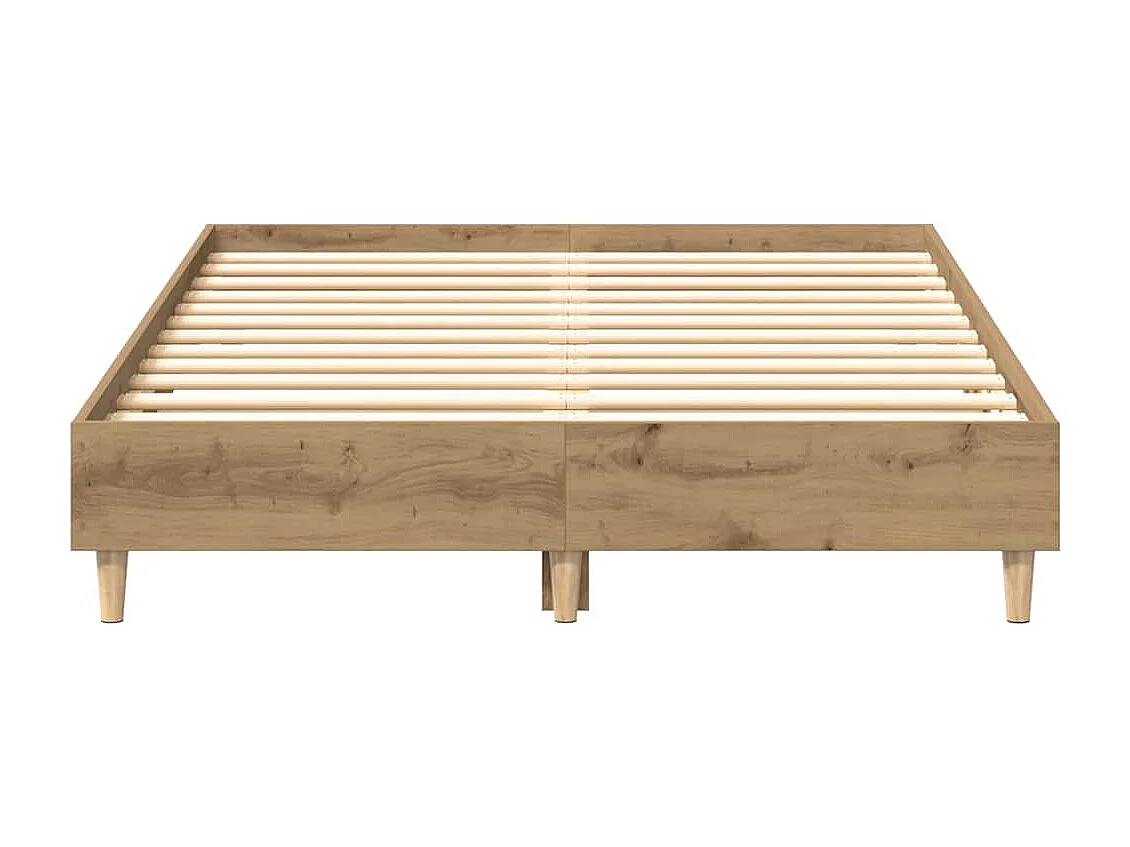 Lit simple | Lit adulte, enfant | Cadre de lit chêne artisanal 120x200 cm