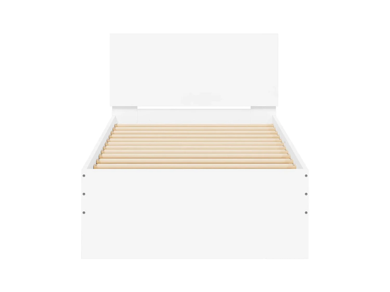 Lit simple | Lit adulte, enfant | Cadre de lit avec lumières LED blanc 90x190 cm