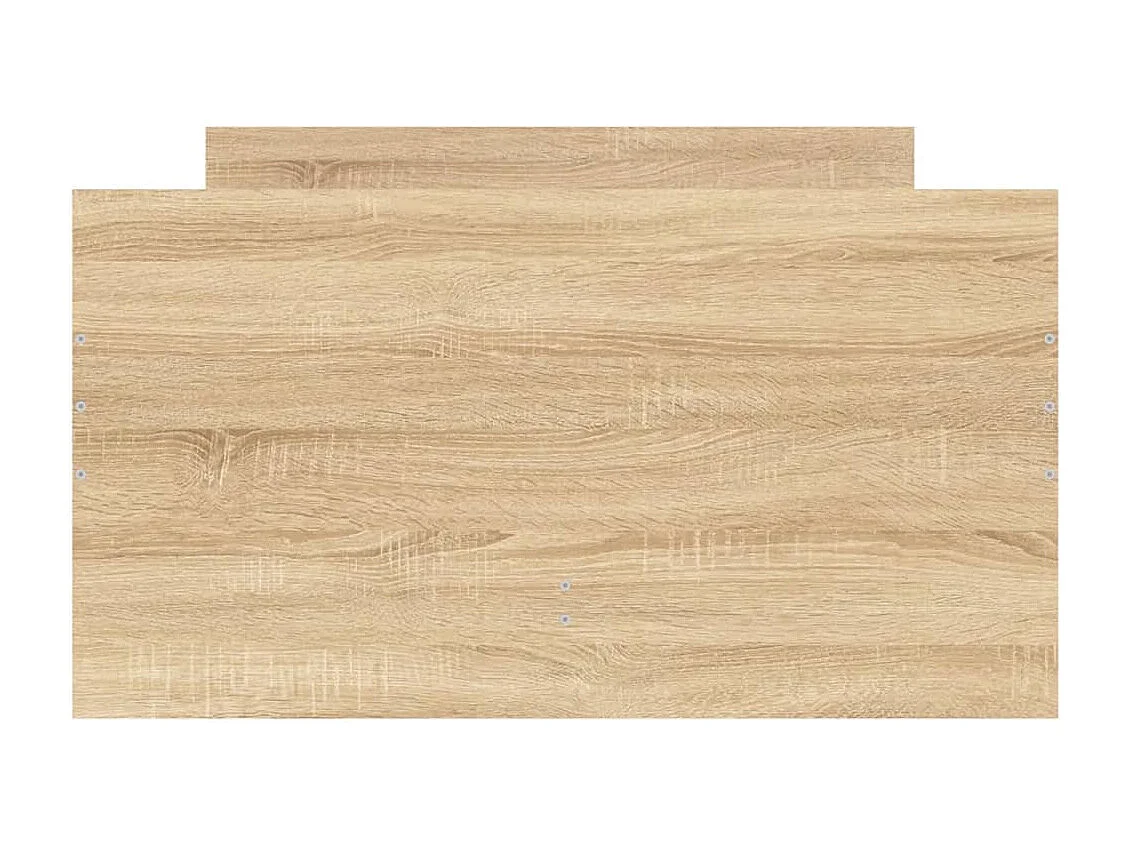 Lit simple | Lit adulte, enfant | Cadre de lit avec tiroirs chêne sonoma 90x190 cm