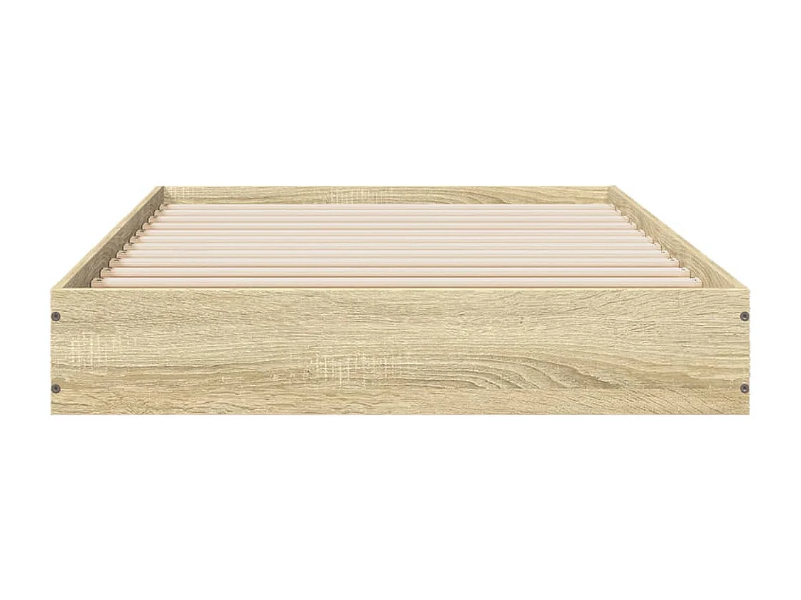 Lit simple | Lit adulte, enfant | Cadre de lit chêne sonoma 75x190 cm