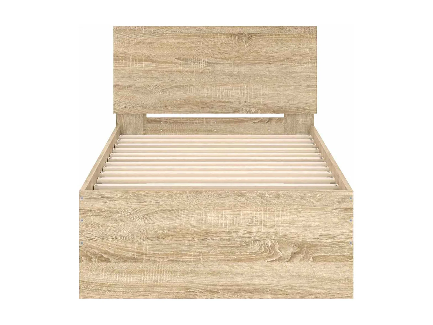 Lit simple | Lit adulte, enfant | Cadre de lit avec tête de lit 90x200 cm