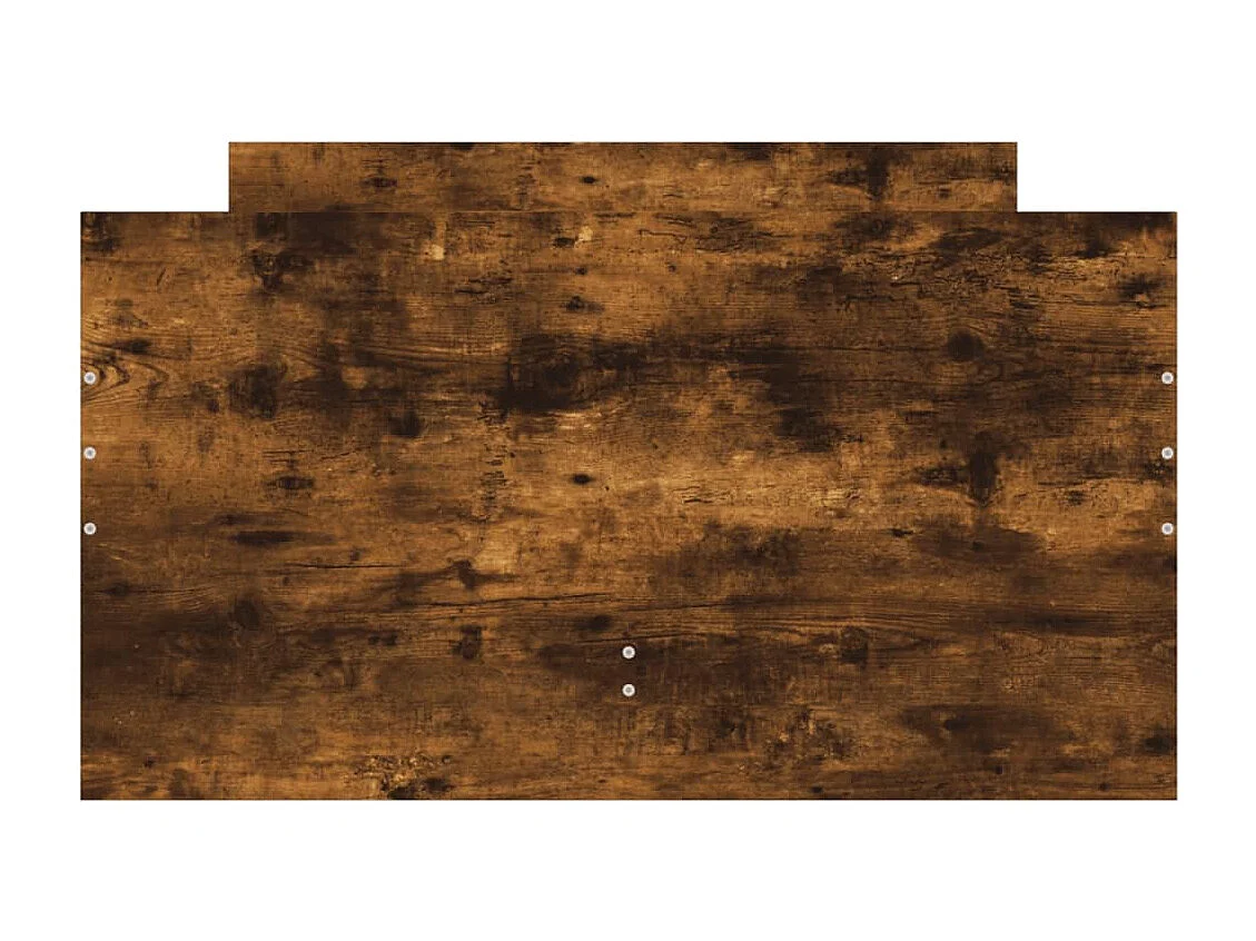 Lit simple | Lit adulte, enfant | Cadre de lit avec tiroirs chêne fumé 90x200 cm