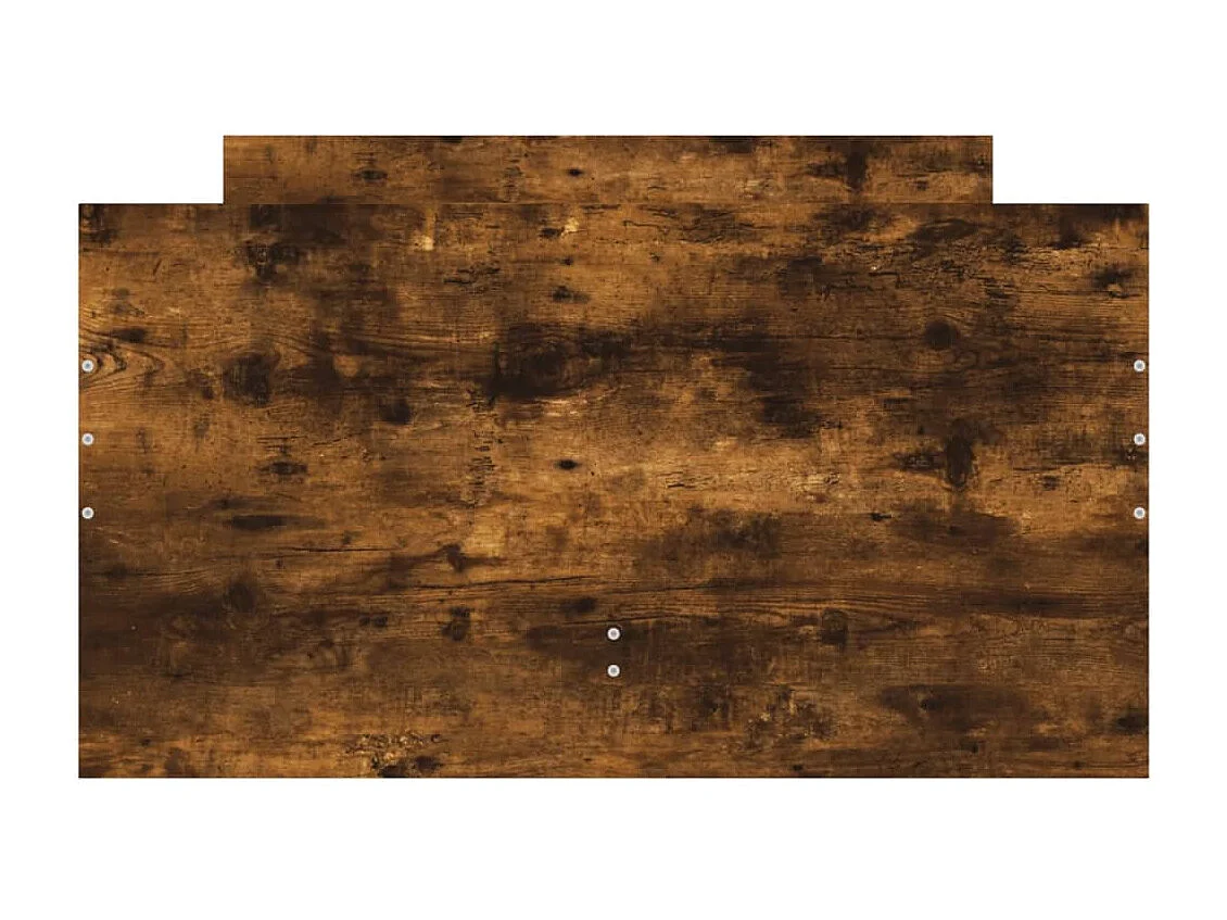 Lit simple | Lit adulte, enfant | Cadre de lit avec tiroirs chêne fumé 90x190 cm