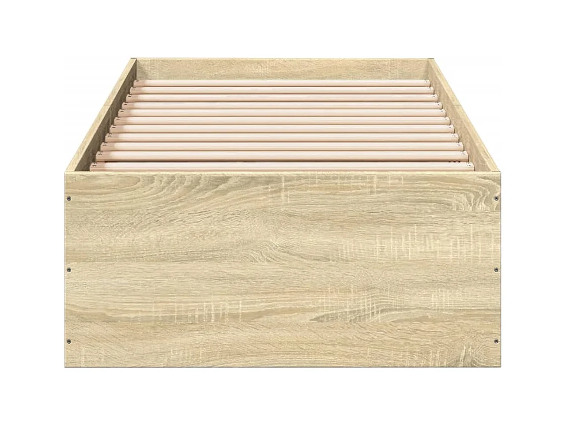 Lit simple | Lit adulte, enfant | Cadre de lit chêne sonoma 90x200 cm
