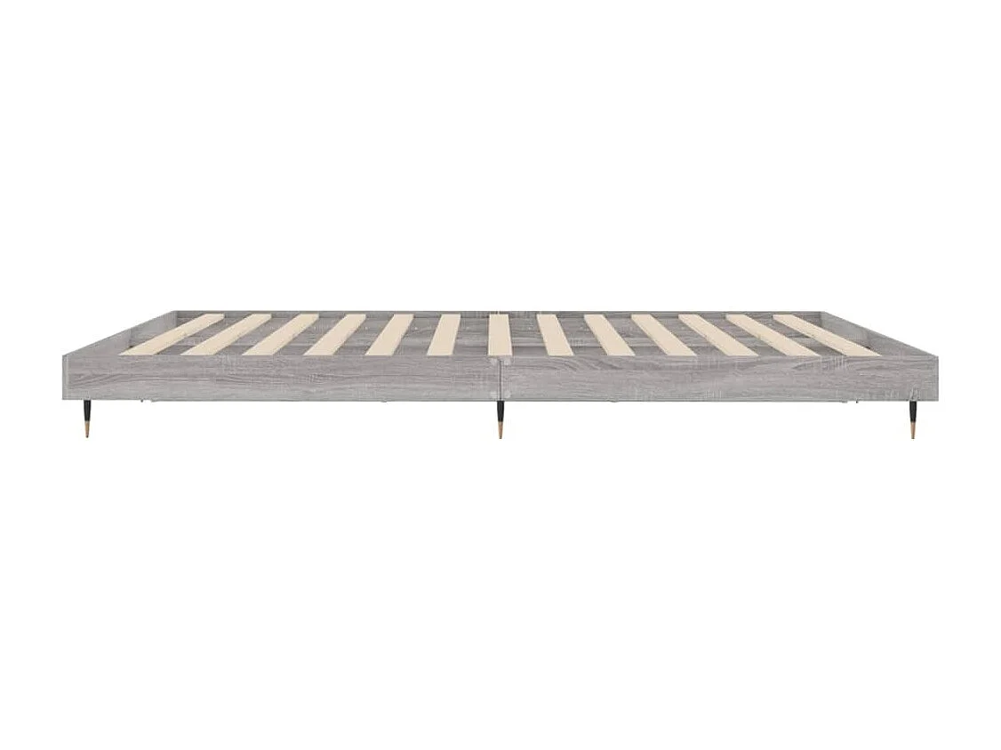 Lit simple | Lit adulte, enfant | Cadre de lit sonoma gris 120x200cm bois ingénierie