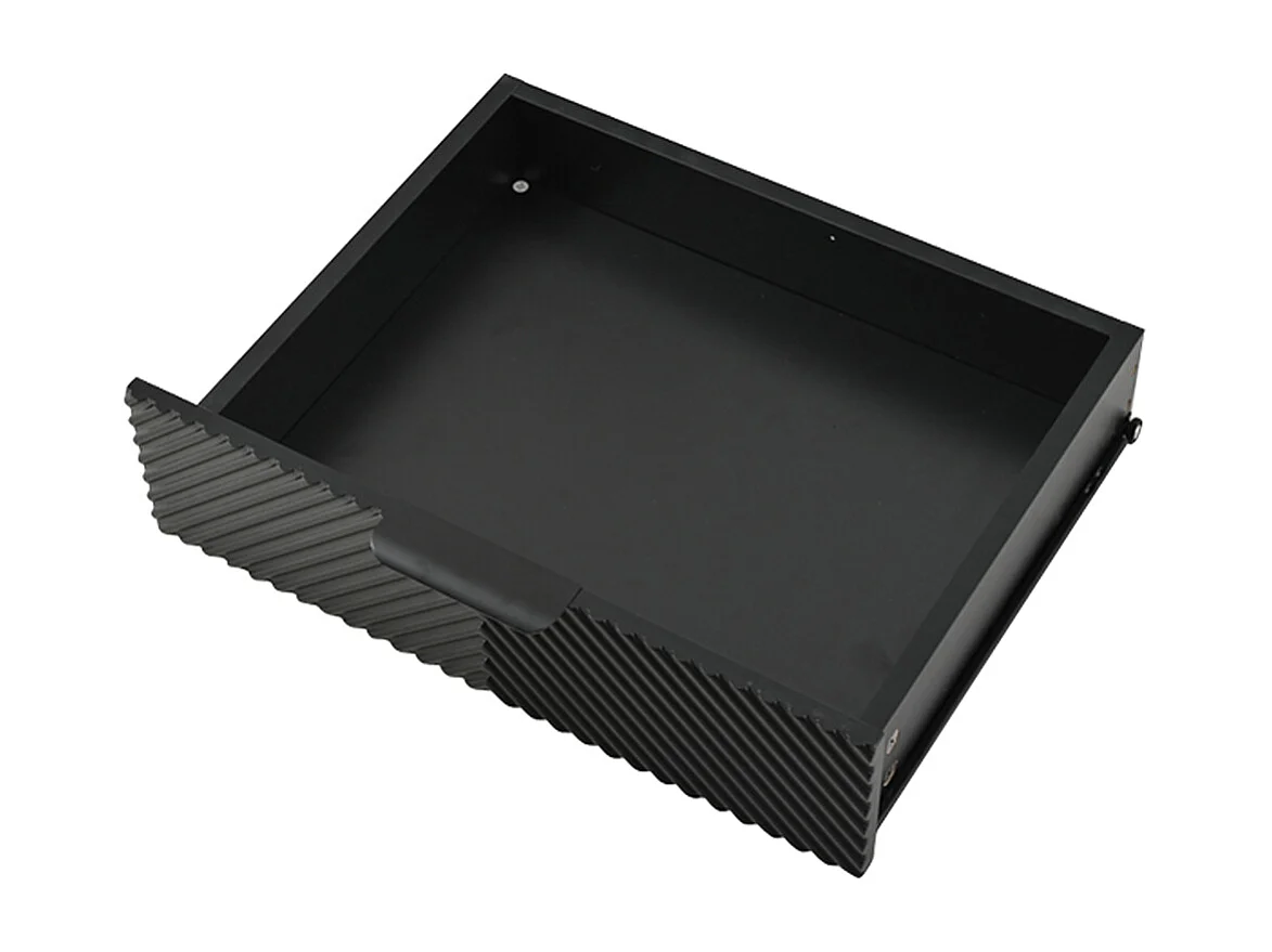 Meuble TV moderne 200x40x50.5 cm 2 portes 2 tiroirs grand rangement charge 45 kg TV 80 pouces noir