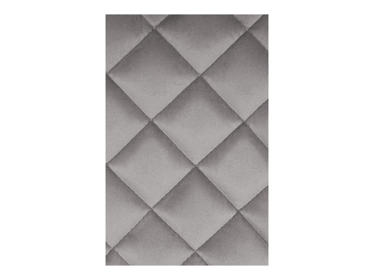 Lot de 2  Tabouret de bar - Velours - Gris - Kasson