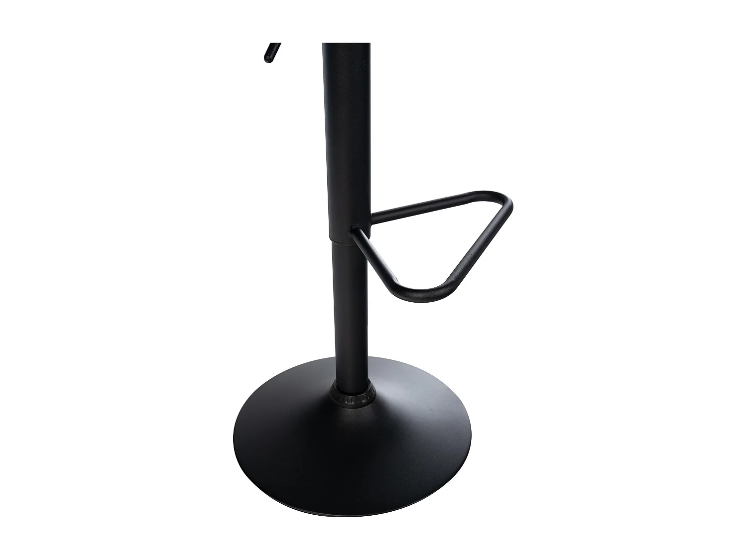 Lot de 2  Tabouret de bar - Velours - Crème - Kasson