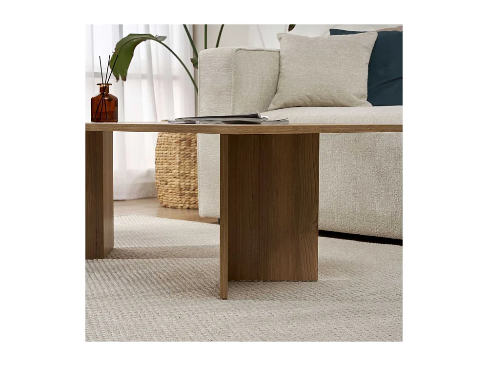 Table basse en aggloméré Sabin