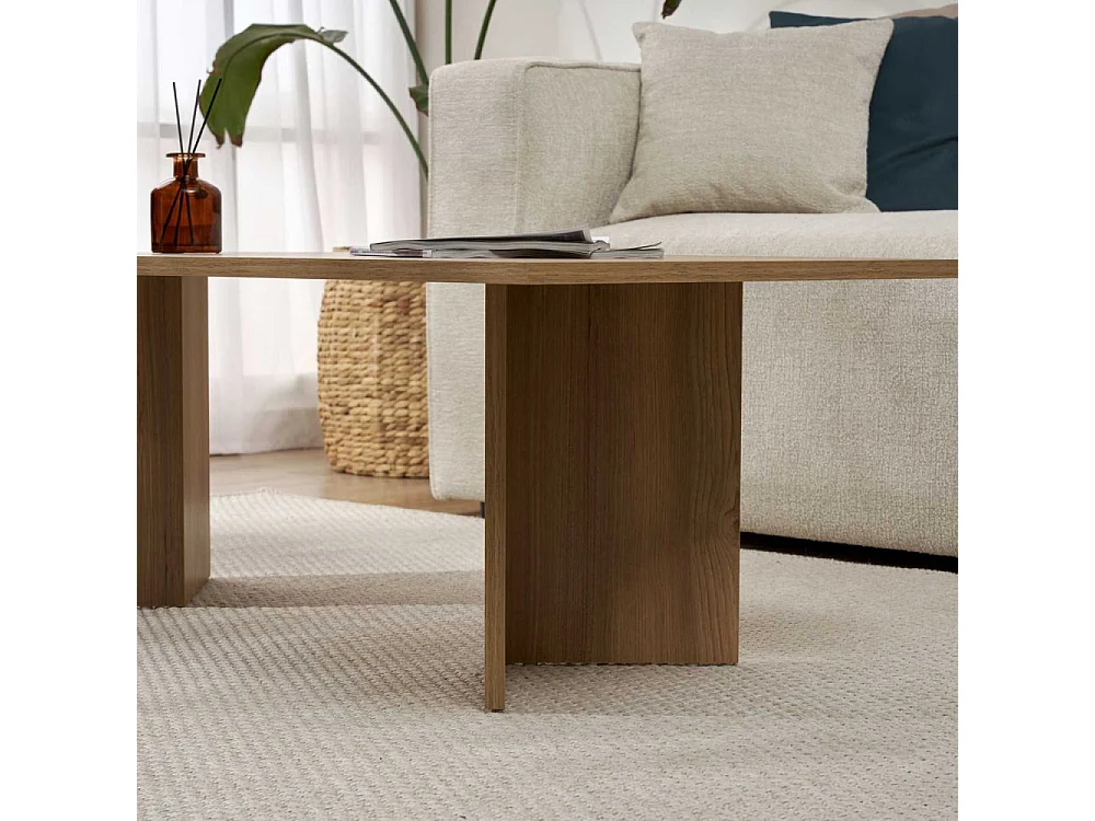 Table basse en aggloméré Sabin