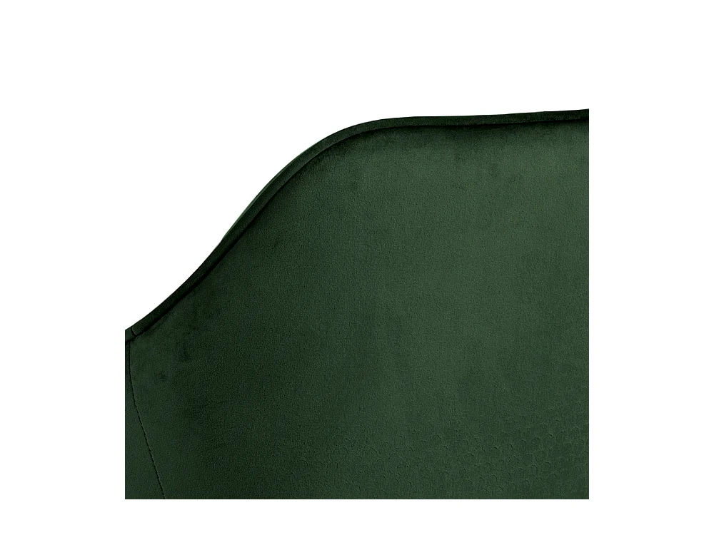 Brooke Tabouret de bar en velours, vert.