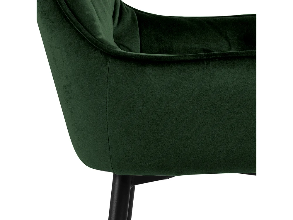 Brick barstoel Velours groen.