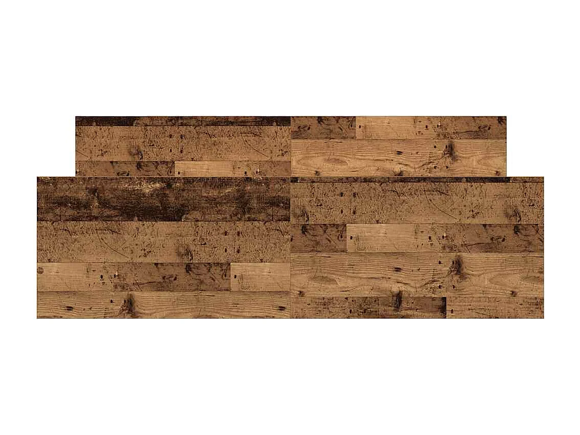 Lit simple | Lit adulte, enfant | Cadre de lit vieux bois 120x200 cm bois ingénierie