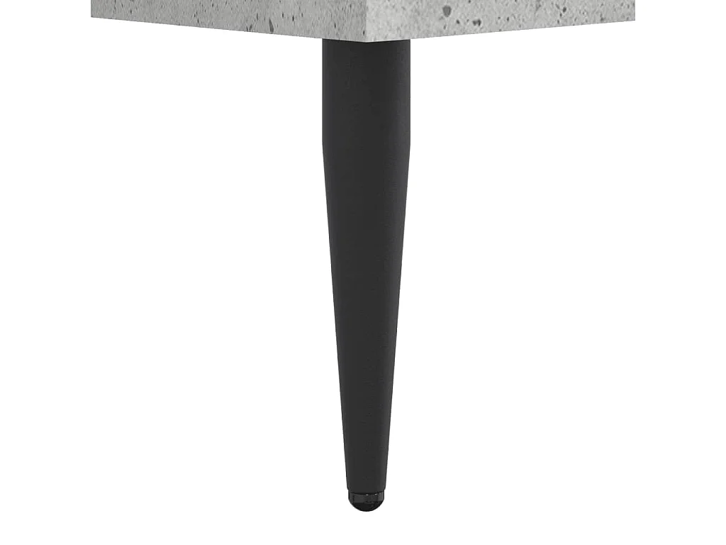 Lit simple | Lit adulte, enfant | Cadre de lit gris béton 120x200 cm