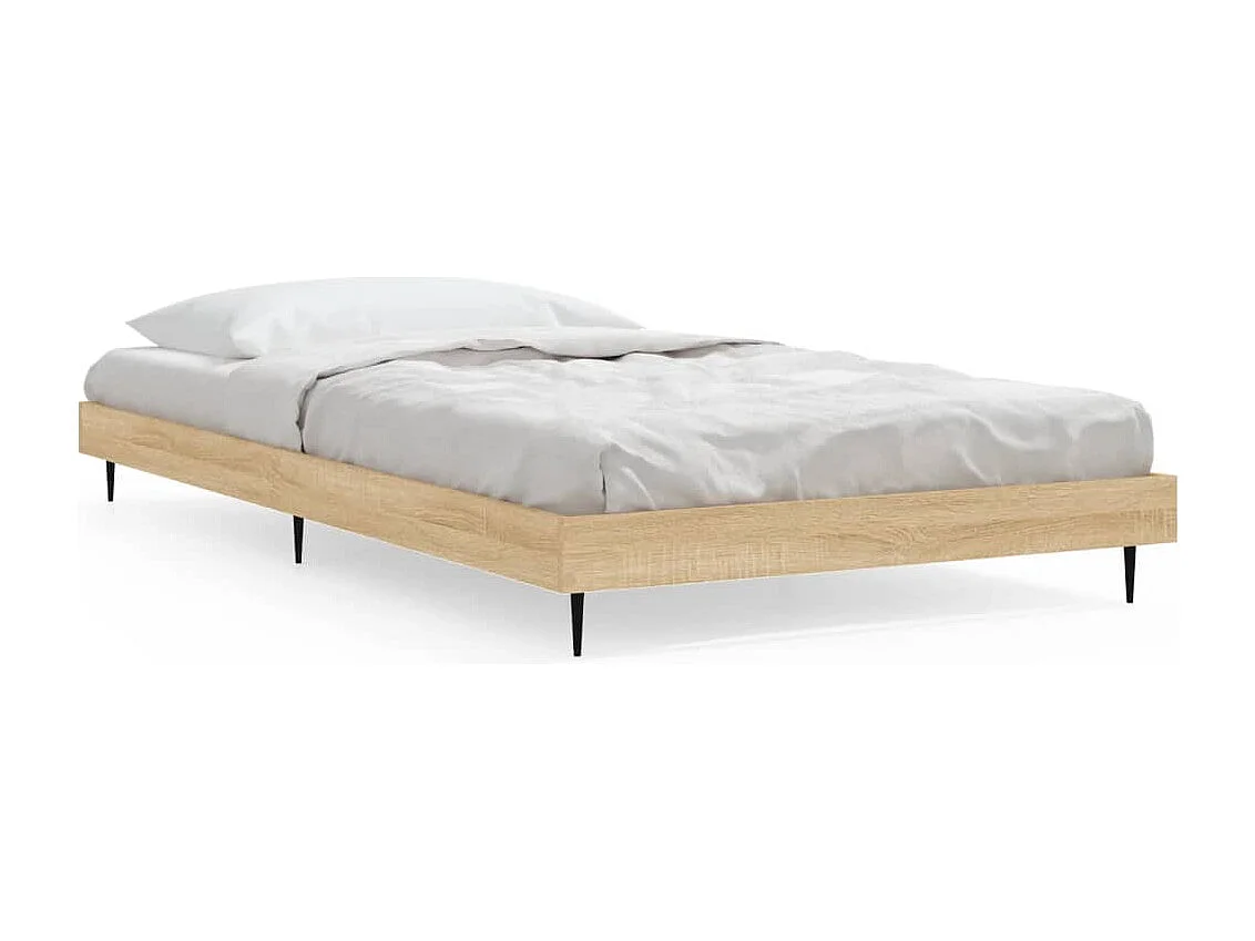 Lit simple | Lit adulte, enfant | Cadre de lit chêne sonoma 90x200 cm