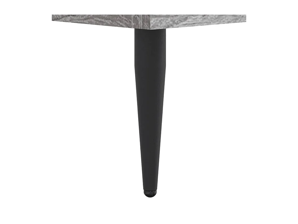 Lit double | Lit adulte | Cadre de lit sonoma gris 140x190 cm