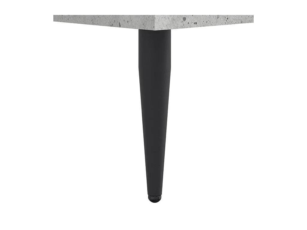 Lit double | Lit adulte | Cadre de lit gris béton 140x190 cm