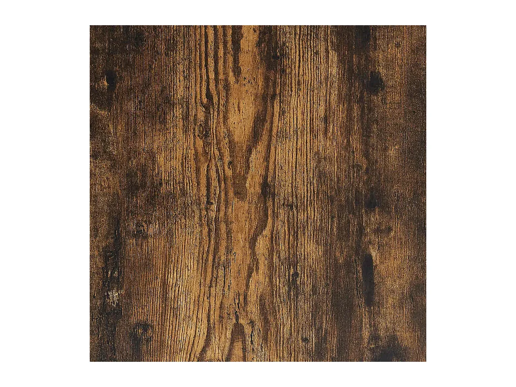 Lit double | Lit adulte | Cadre de lit chêne fumé 200x200 cm