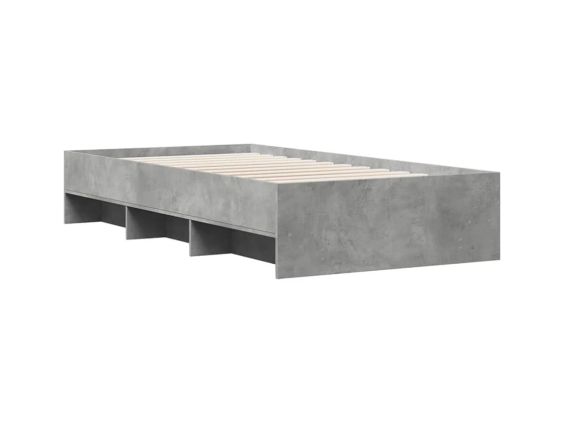 Lit simple | Lit adulte, enfant | Cadre de lit sonoma gris 90x200 cm