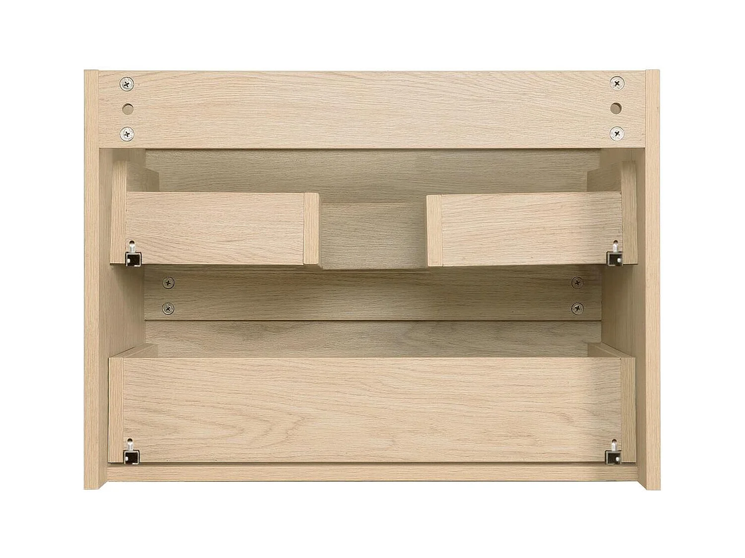 Ensemble simple vasque 60cm avec plan céramique et robinet noir