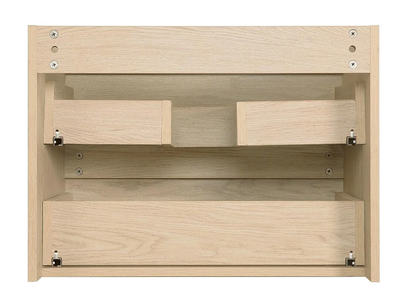 Enkele wastafelset 60cm met keramische bovenkant en zwarte kraan SORRENTO