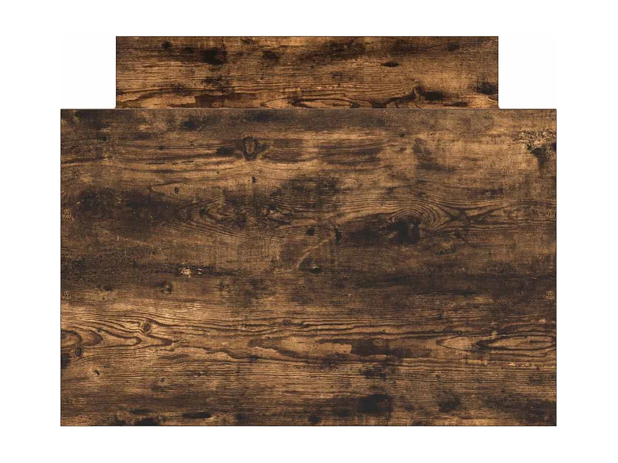 Lit simple | Lit adulte, enfant | Cadre de lit chêne fumé 100x200 cm