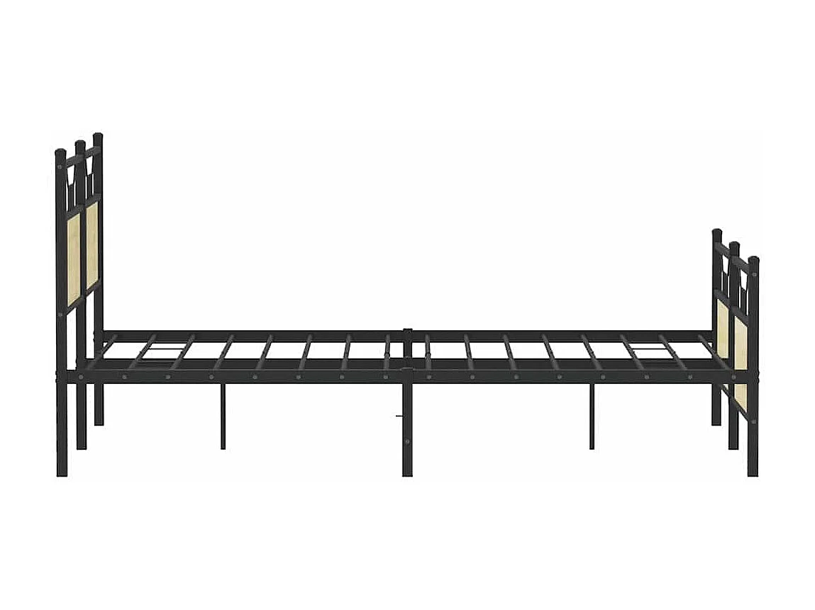 Lit double | Lit adulte | Cadre de lit chêne sonoma 150x200 cm