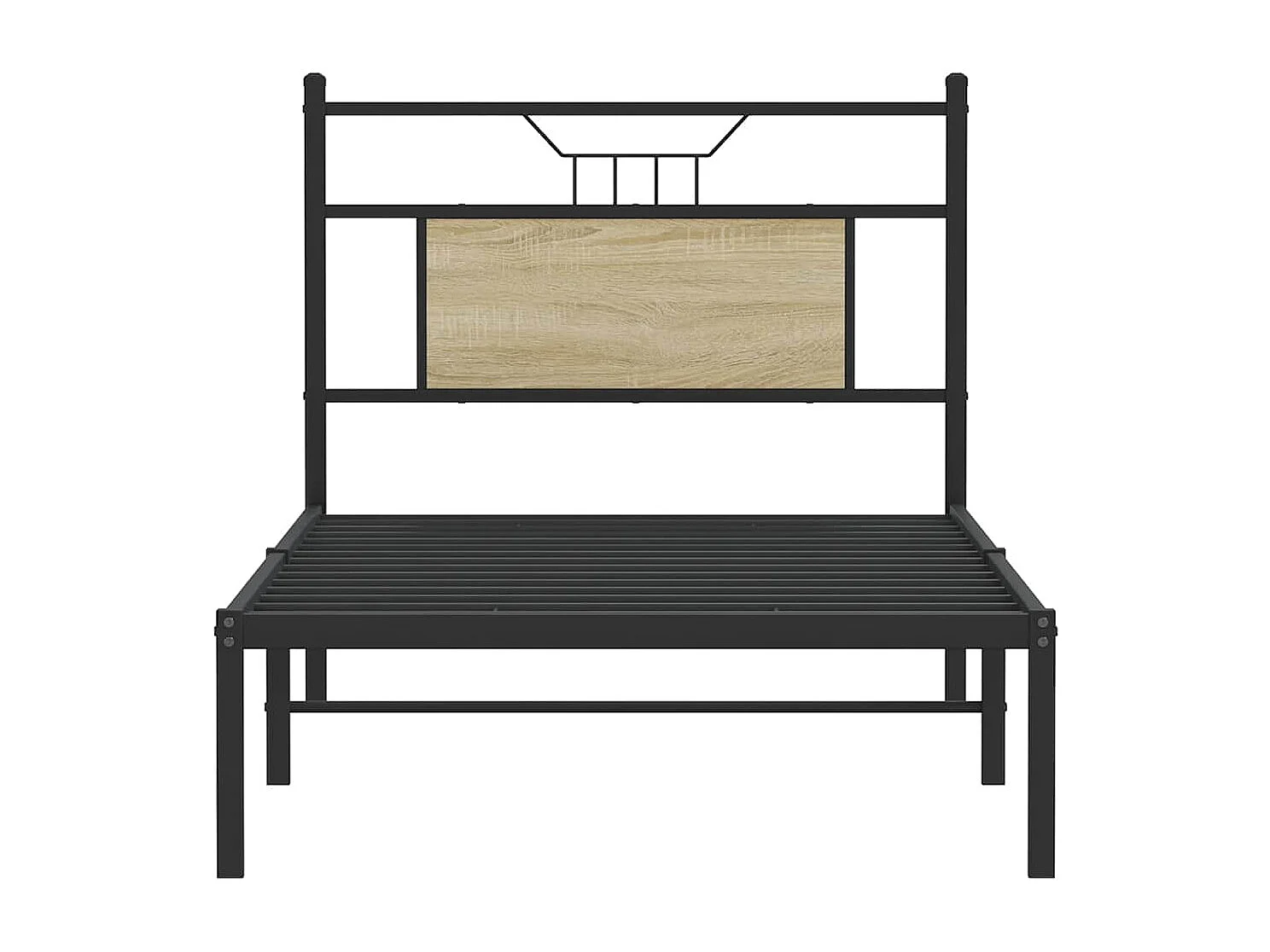 Lit simple | Lit adulte, enfant | Cadre de lit chêne sonoma 90x190 cm