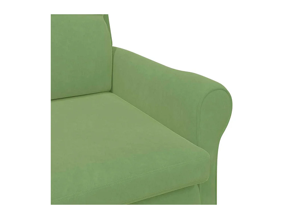 Sillón de relax | Sillón Verde claro 76x94x102 cm Terciopelo SHL7587