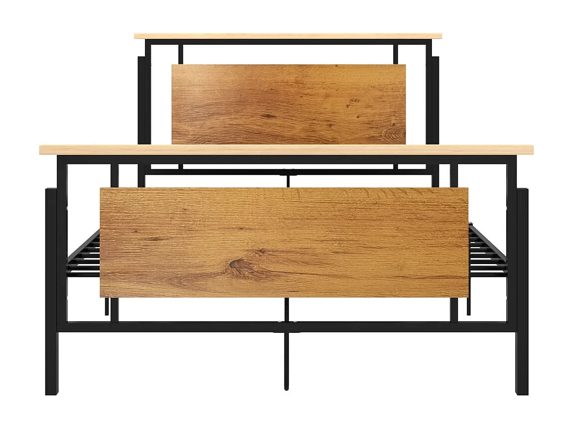 Lit simple | Lit adulte, enfant | Cadre de lit métal 120x200 cm