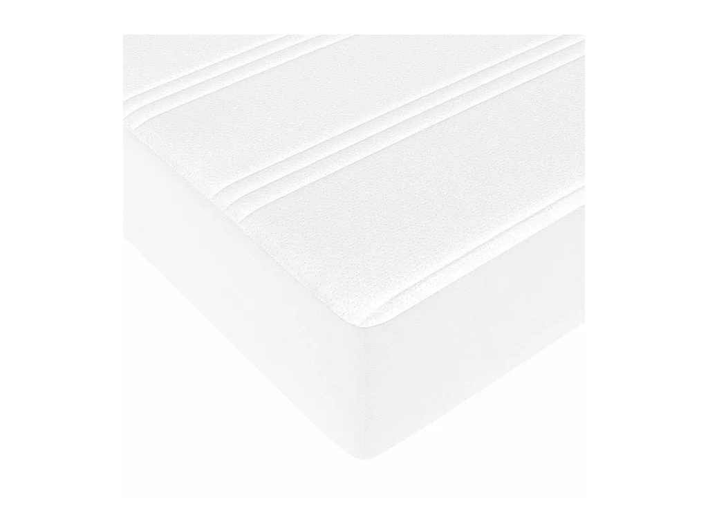 Lit simple | Lit adulte, enfant | Cadre de lit Blanc 80x200 cm Faux cuir