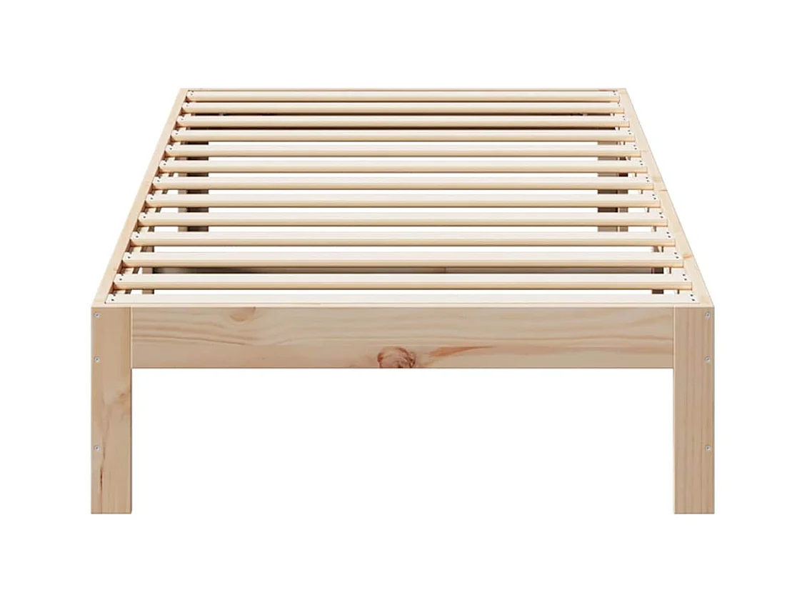 Lit simple | Lit adulte, enfant | Cadre de lit 80x200 cm bois massif de pin