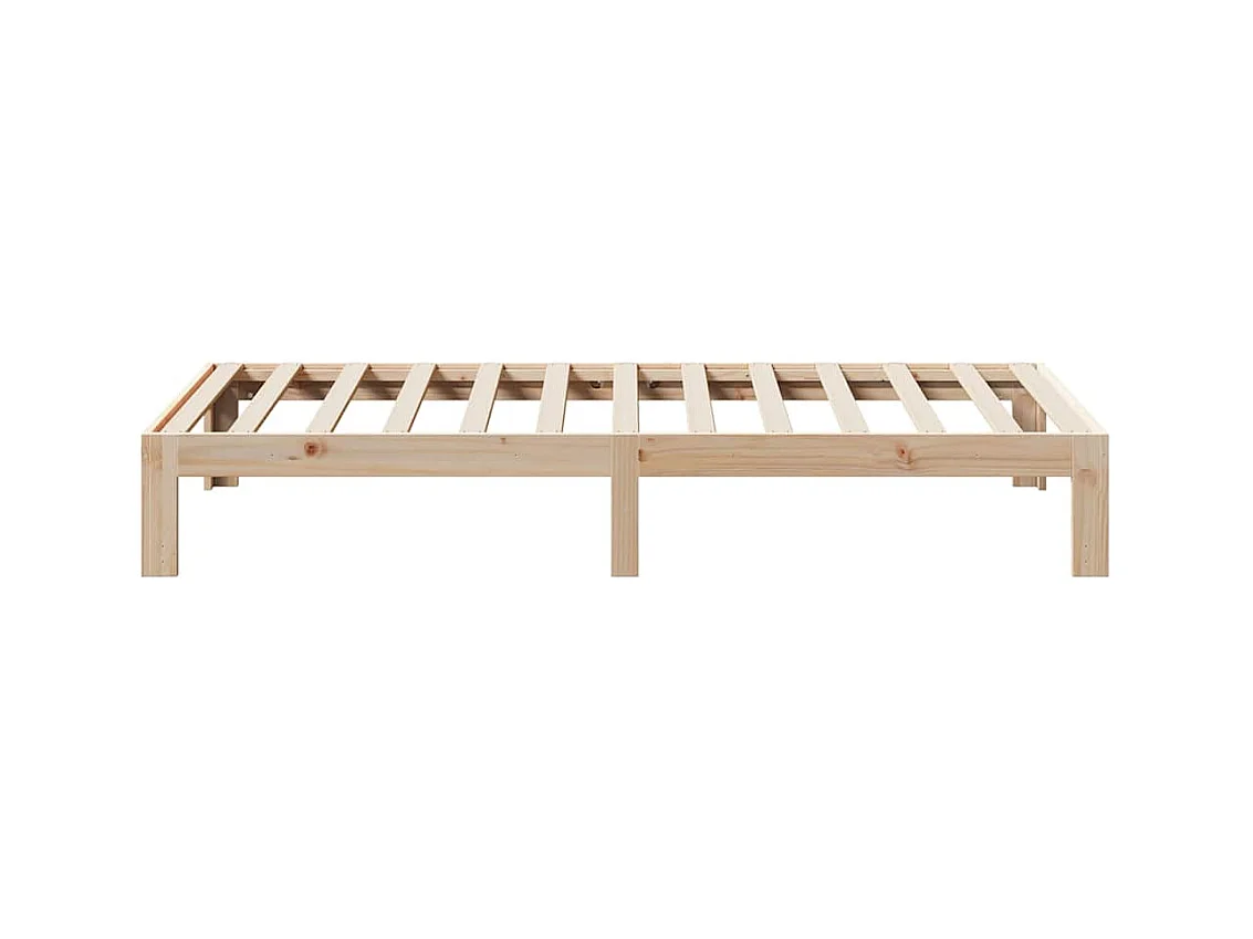 Lit simple | Lit adulte, enfant | Cadre de lit 80x200 cm bois massif de pin
