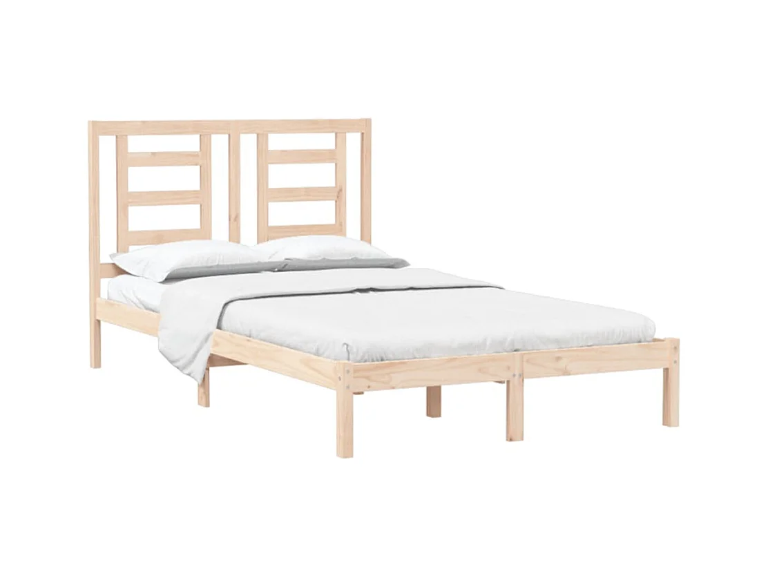 Lit simple | Lit adulte, enfant | Cadre de lit 120x190 cm bois massif