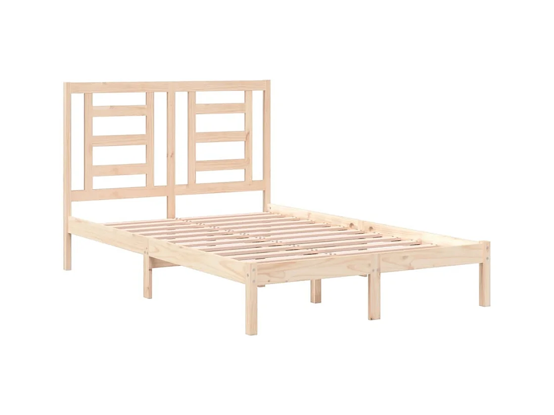 Lit simple | Lit adulte, enfant | Cadre de lit 120x190 cm bois massif