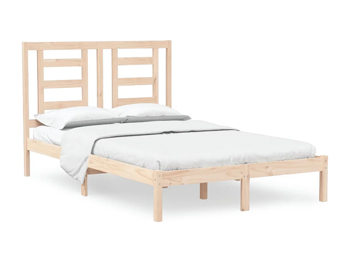 Lit simple | Lit adulte, enfant | Cadre de lit 120x190 cm bois massif