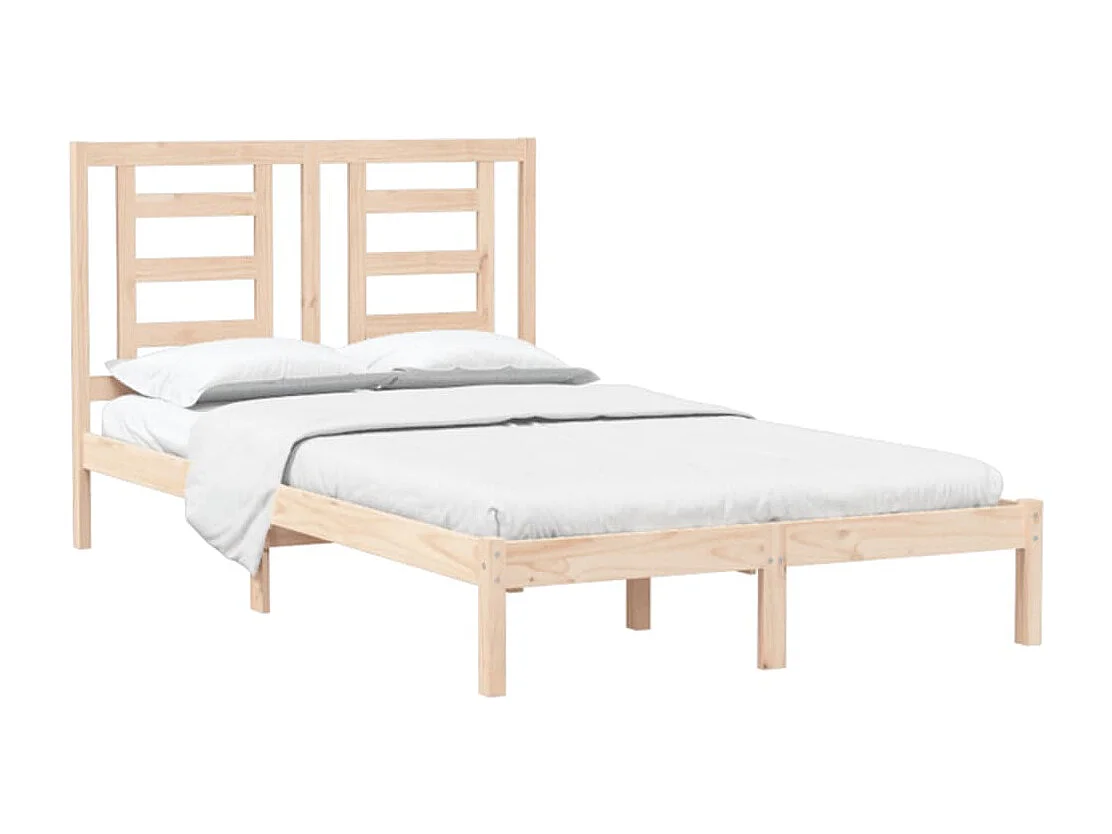 Lit simple | Lit adulte, enfant | Cadre de lit 120x190 cm bois massif