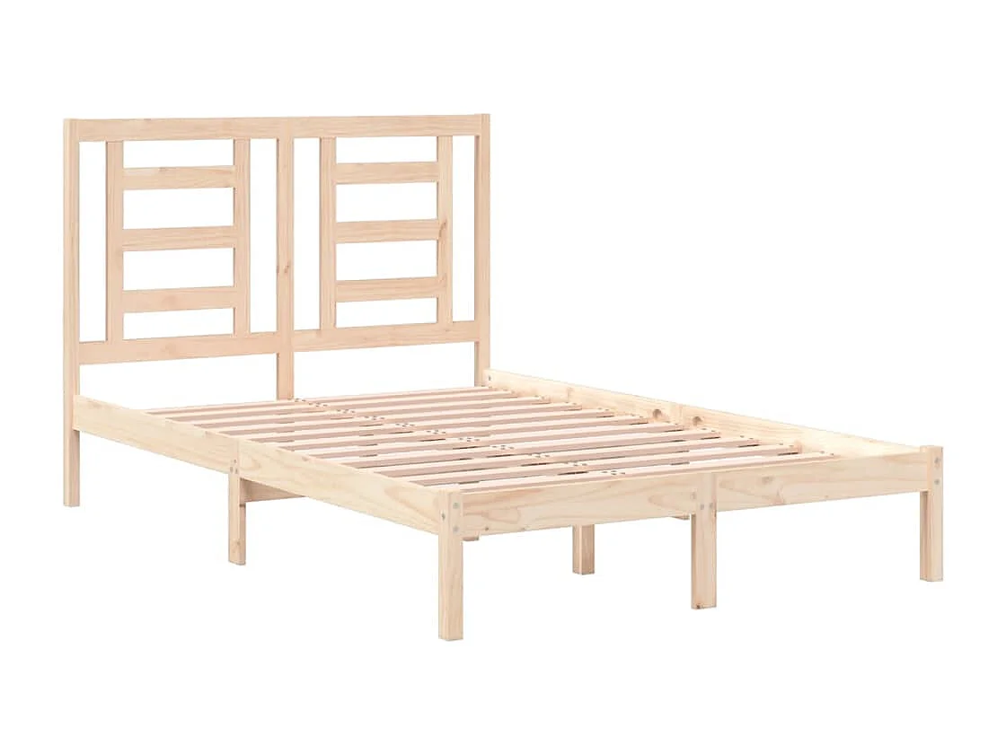 Lit simple | Lit adulte, enfant | Cadre de lit 120x190 cm bois massif