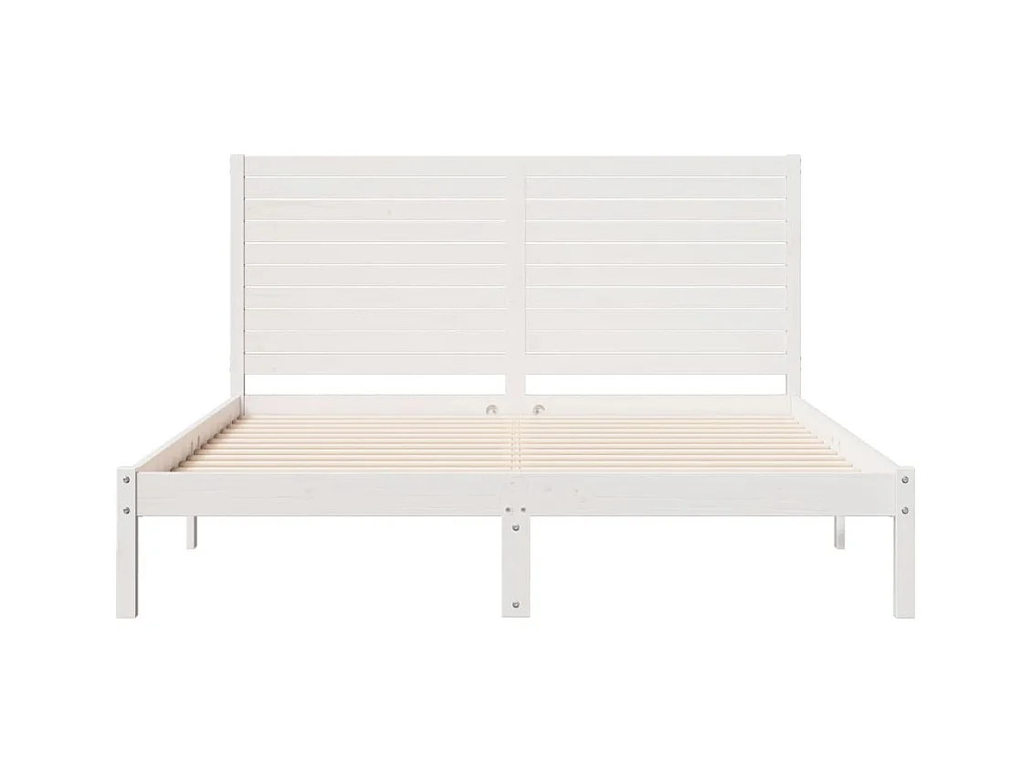 Lit double | Lit adulte | Cadre de lit extra long 160x210 cm bois massif